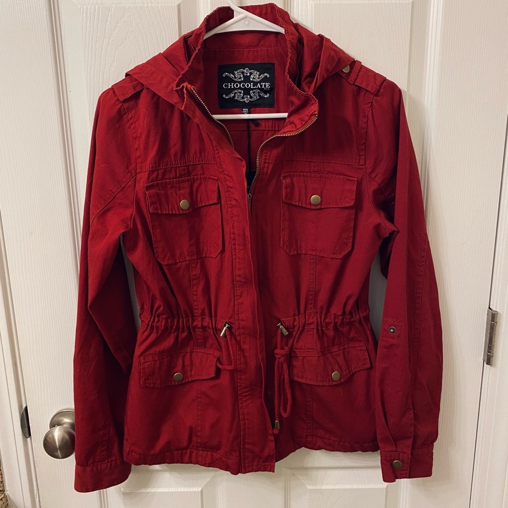 Women’s jacket - red burgundy